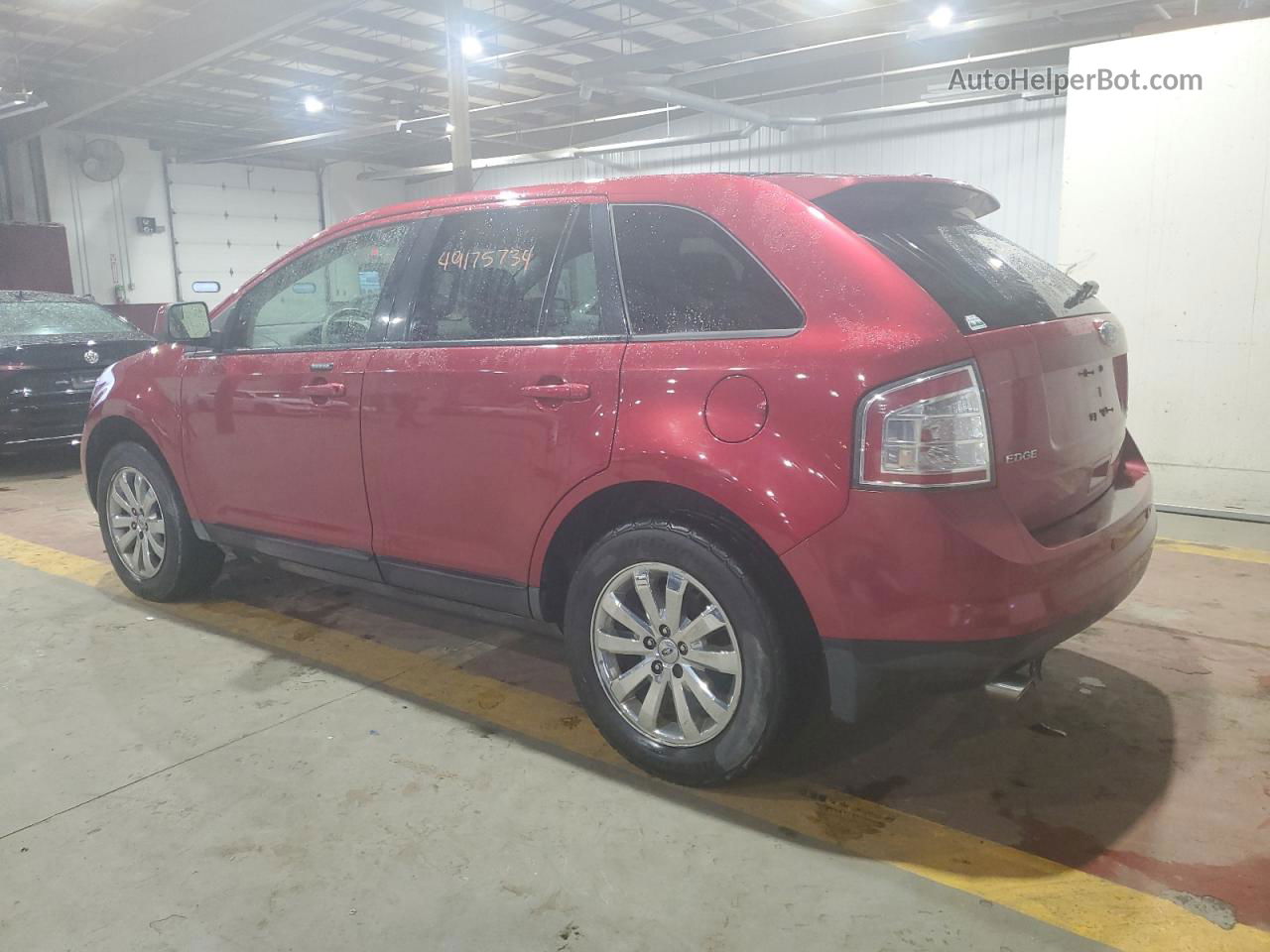 2010 Ford Edge Sel Red vin: 2FMDK4JC4ABA13213