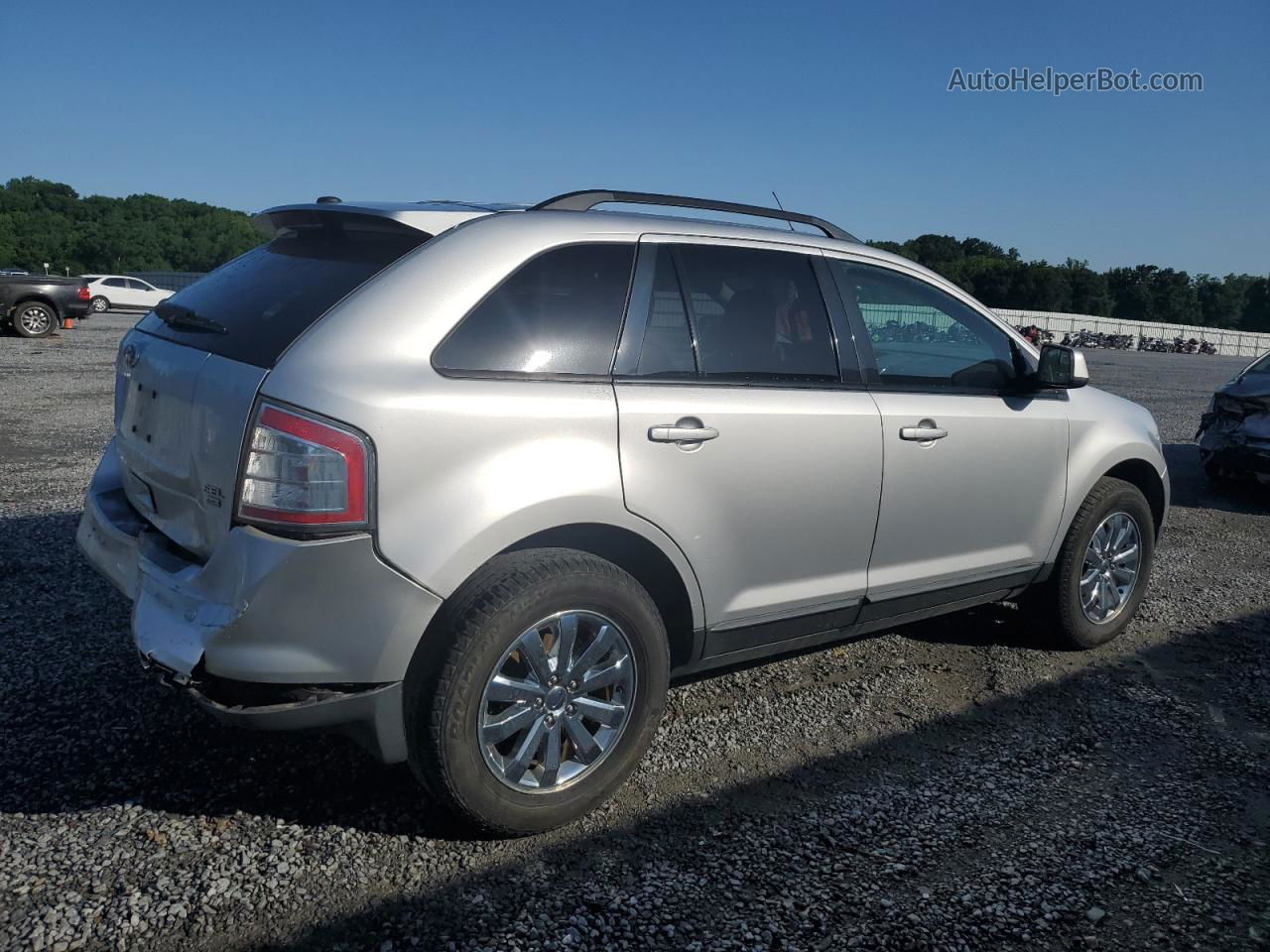 2010 Ford Edge Sel Silver vin: 2FMDK4JC4ABB62320