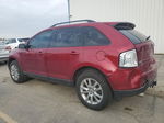 2014 Ford Edge Sel Red vin: 2FMDK4JC4EBA25075