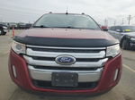 2014 Ford Edge Sel Red vin: 2FMDK4JC4EBA25075