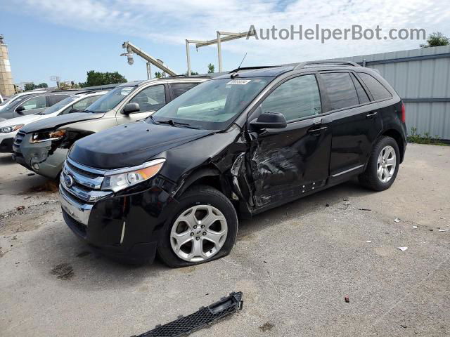 2014 Ford Edge Sel Black vin: 2FMDK4JC4EBA71831