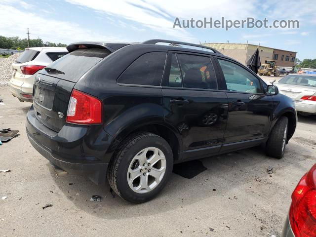 2014 Ford Edge Sel Black vin: 2FMDK4JC4EBA71831