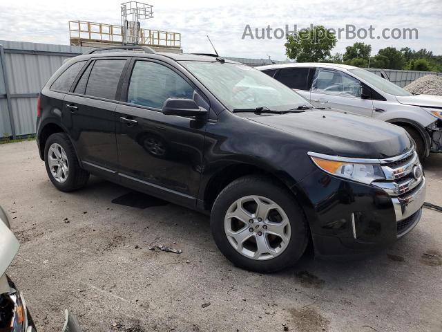 2014 Ford Edge Sel Black vin: 2FMDK4JC4EBA71831