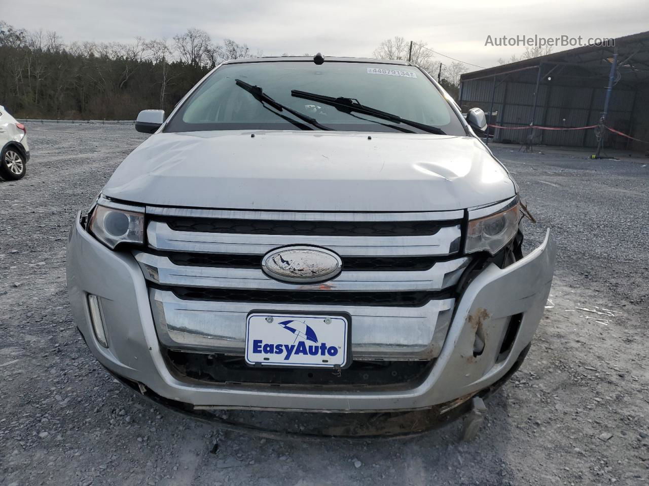 2014 Ford Edge Sel Silver vin: 2FMDK4JC4EBA89648