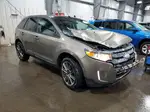 2014 Ford Edge Sel Gray vin: 2FMDK4JC4EBA92338