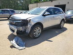 2014 Ford Edge Sel Серебряный vin: 2FMDK4JC4EBB65207