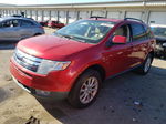 2010 Ford Edge Sel Red vin: 2FMDK4JC5ABA51601