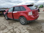 2010 Ford Edge Sel Red vin: 2FMDK4JC5ABA89118