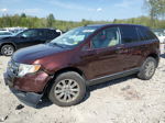 2010 Ford Edge Sel Burgundy vin: 2FMDK4JC5ABB32985