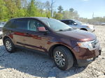 2010 Ford Edge Sel Бордовый vin: 2FMDK4JC5ABB32985