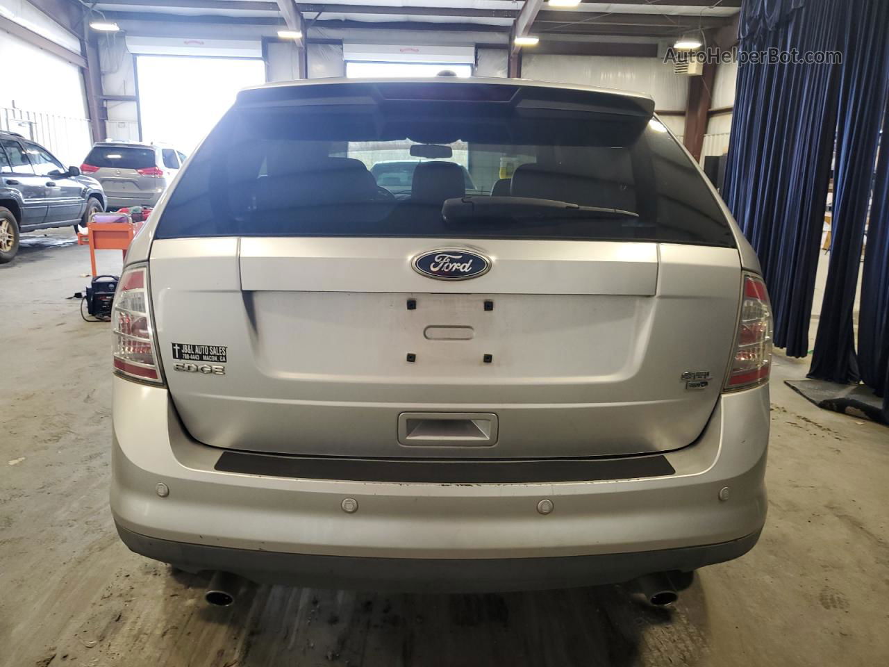 2010 Ford Edge Sel Silver vin: 2FMDK4JC5ABB60267