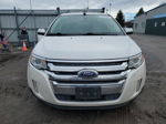 2014 Ford Edge Sel White vin: 2FMDK4JC5EBB26884