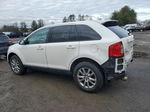 2014 Ford Edge Sel White vin: 2FMDK4JC5EBB26884