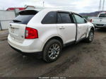 2014 Ford Edge Sel White vin: 2FMDK4JC5EBB28845