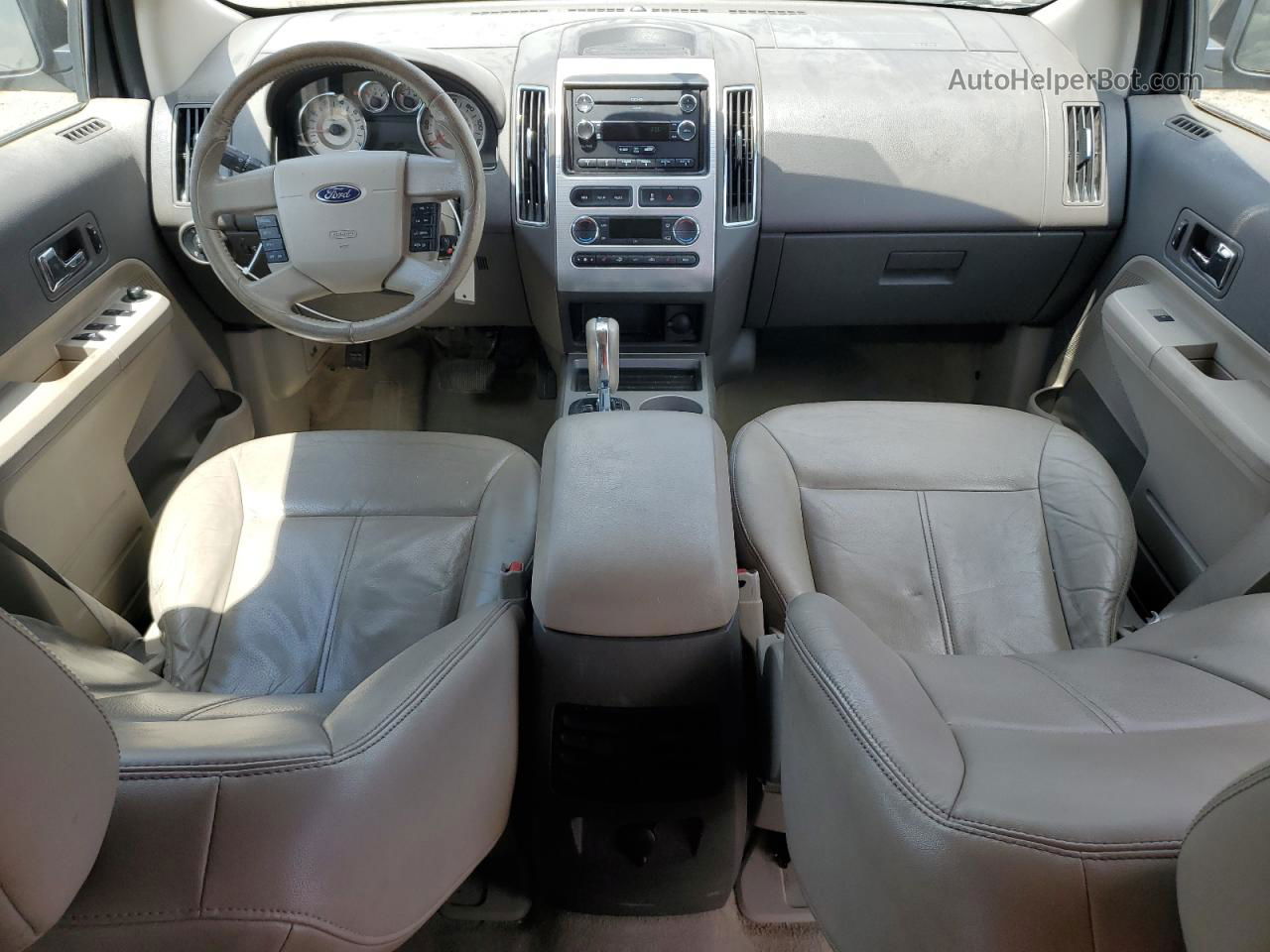 2010 Ford Edge Sel Черный vin: 2FMDK4JC6ABA66740