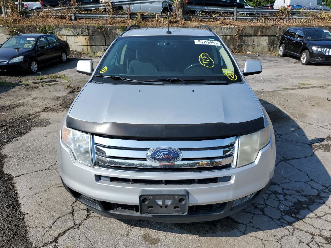 2010 Ford Edge Sel Silver vin: 2FMDK4JC6ABB50234