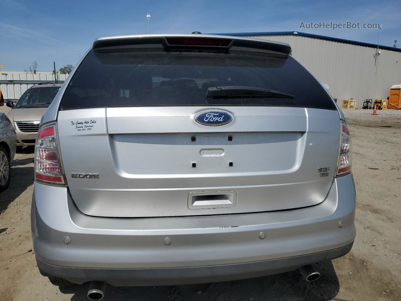 2010 Ford Edge Sel Gray vin: 2FMDK4JC6ABB59466