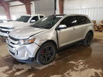 2014 Ford Edge Sel Silver vin: 2FMDK4JC6EBA76268