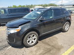 2014 Ford Edge Sel Черный vin: 2FMDK4JC6EBB82672