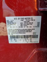2014 Ford Edge Sel Red vin: 2FMDK4JC7EBA03992