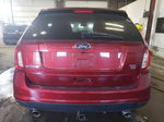 2014 Ford Edge Sel Red vin: 2FMDK4JC7EBB74662