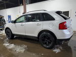 2014 Ford Edge Sel White vin: 2FMDK4JC7EBB82678