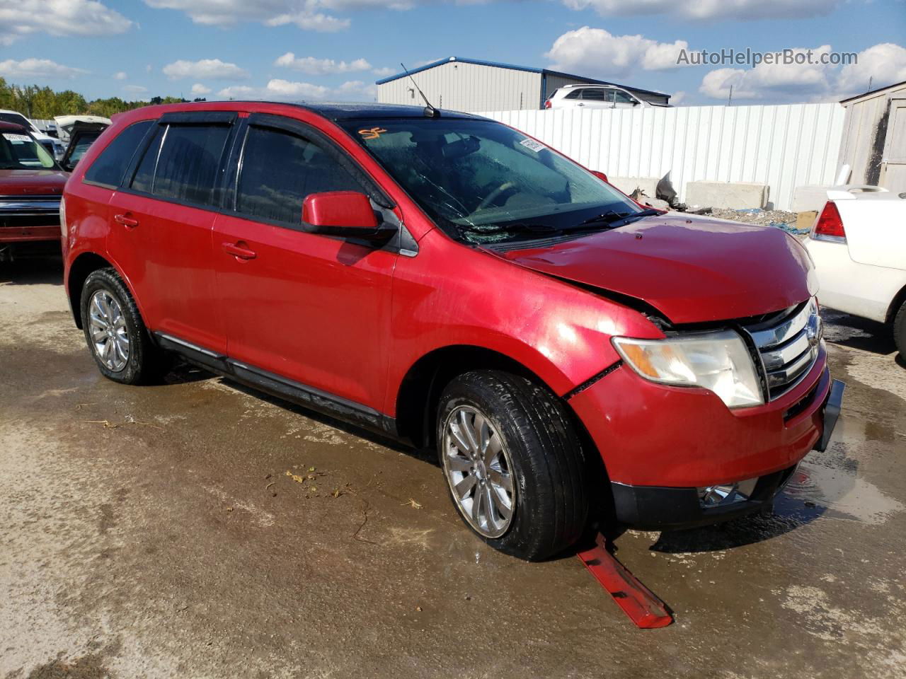 2010 Ford Edge Sel Красный vin: 2FMDK4JC8ABB33757