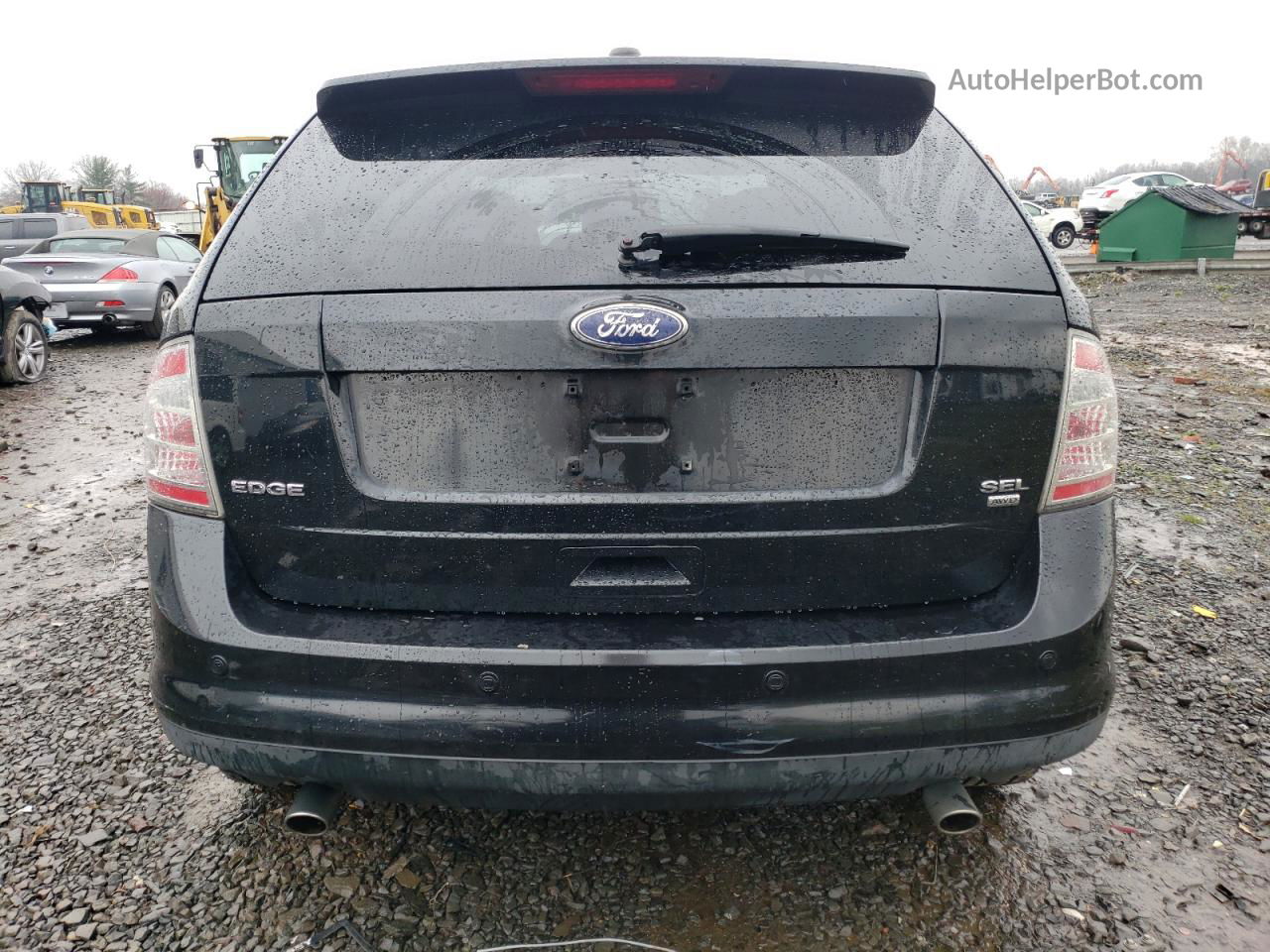 2010 Ford Edge Sel Black vin: 2FMDK4JC8ABB60103