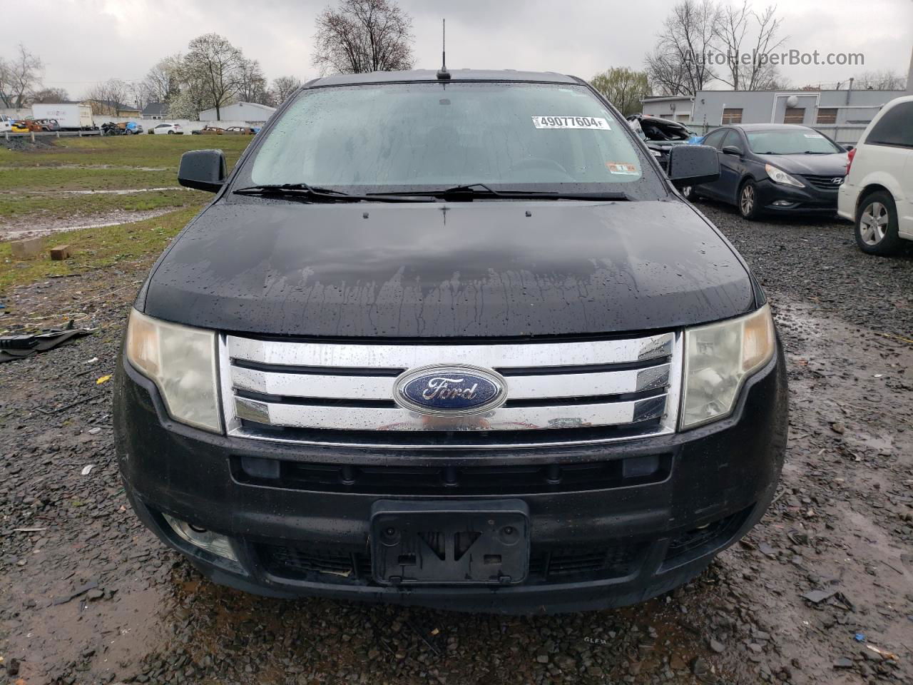 2010 Ford Edge Sel Black vin: 2FMDK4JC8ABB60103