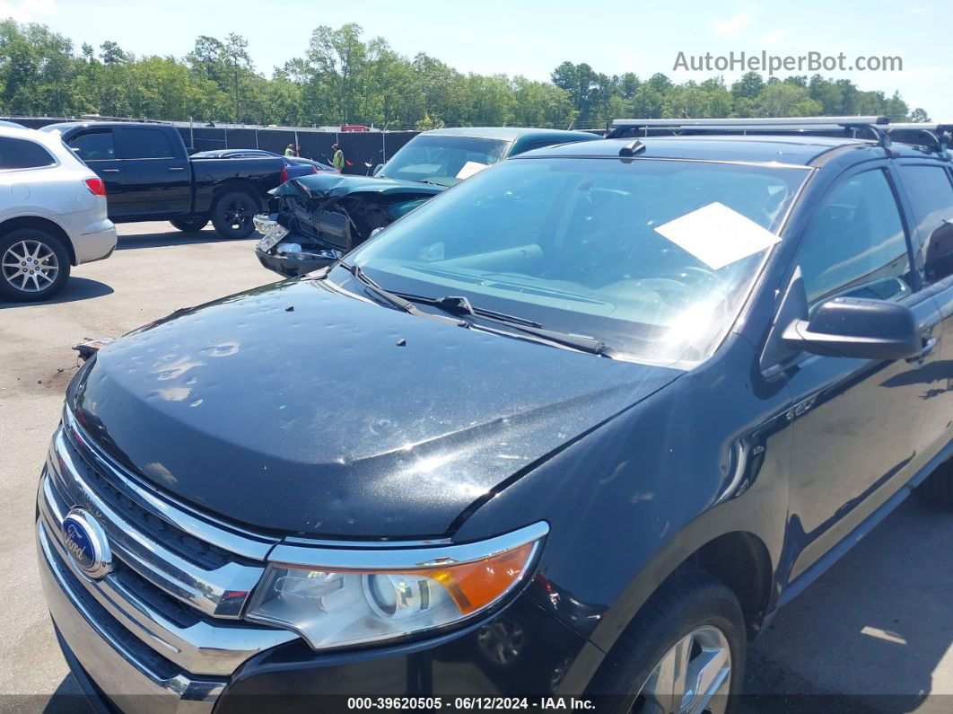 2014 Ford Edge Sel Black vin: 2FMDK4JC8EBA82122