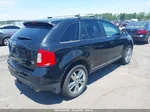 2014 Ford Edge Sel Black vin: 2FMDK4JC8EBA82122