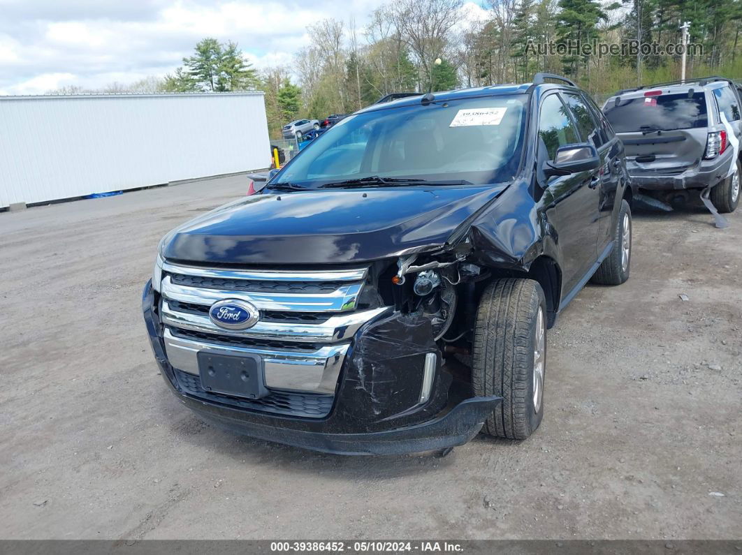 2014 Ford Edge Sel Black vin: 2FMDK4JC8EBB58602