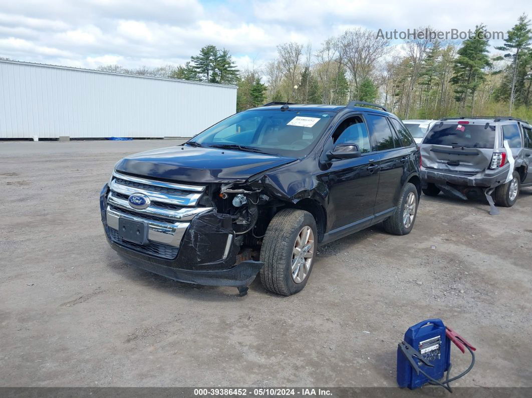 2014 Ford Edge Sel Black vin: 2FMDK4JC8EBB58602