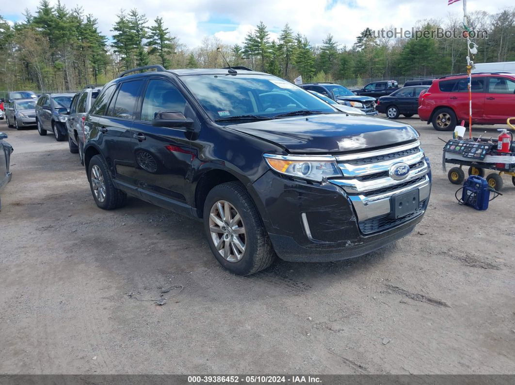 2014 Ford Edge Sel Black vin: 2FMDK4JC8EBB58602