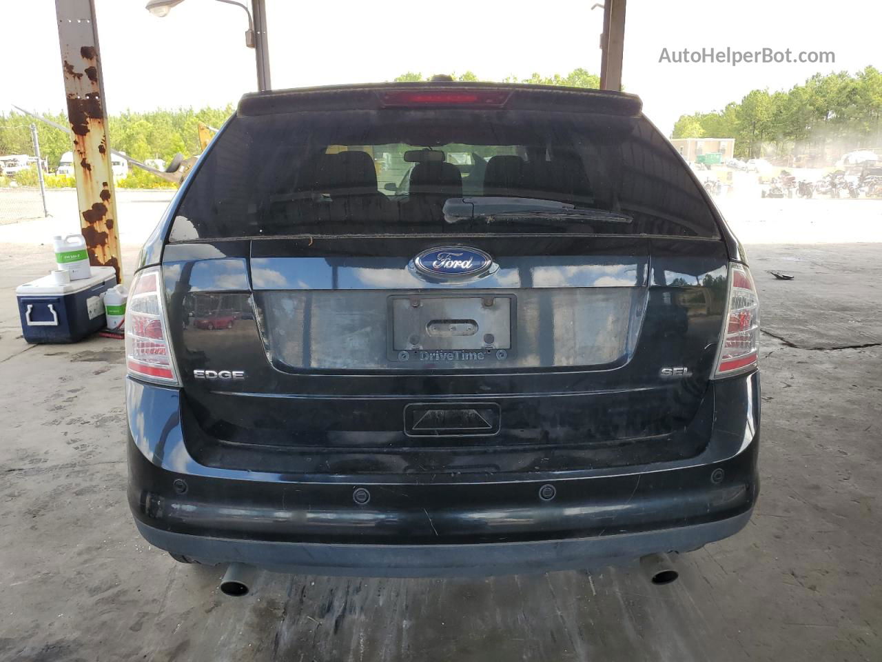 2010 Ford Edge Sel Black vin: 2FMDK4JCXABA08551