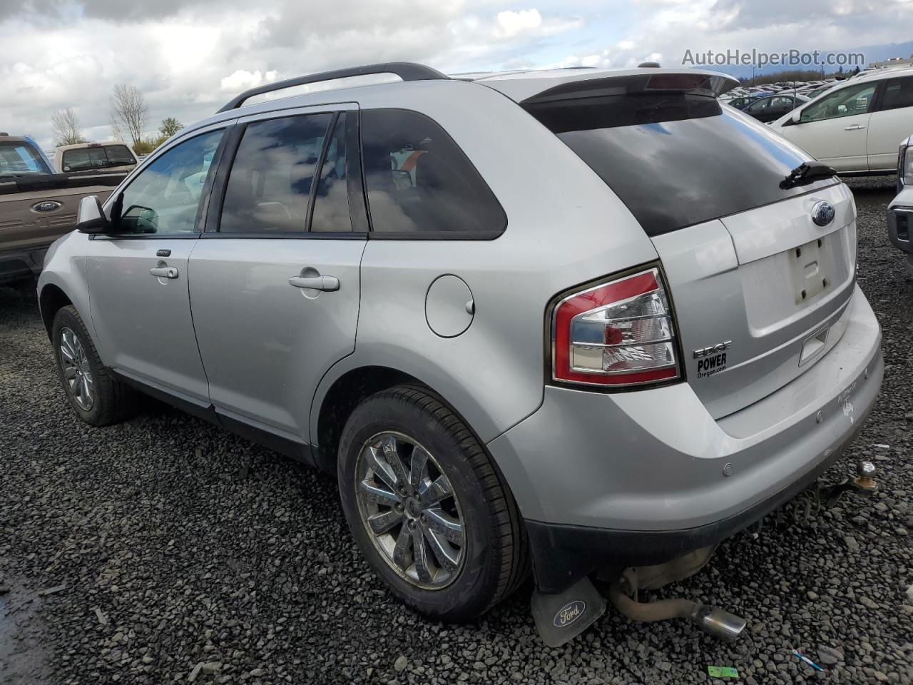 2010 Ford Edge Sel Silver vin: 2FMDK4JCXABA30839