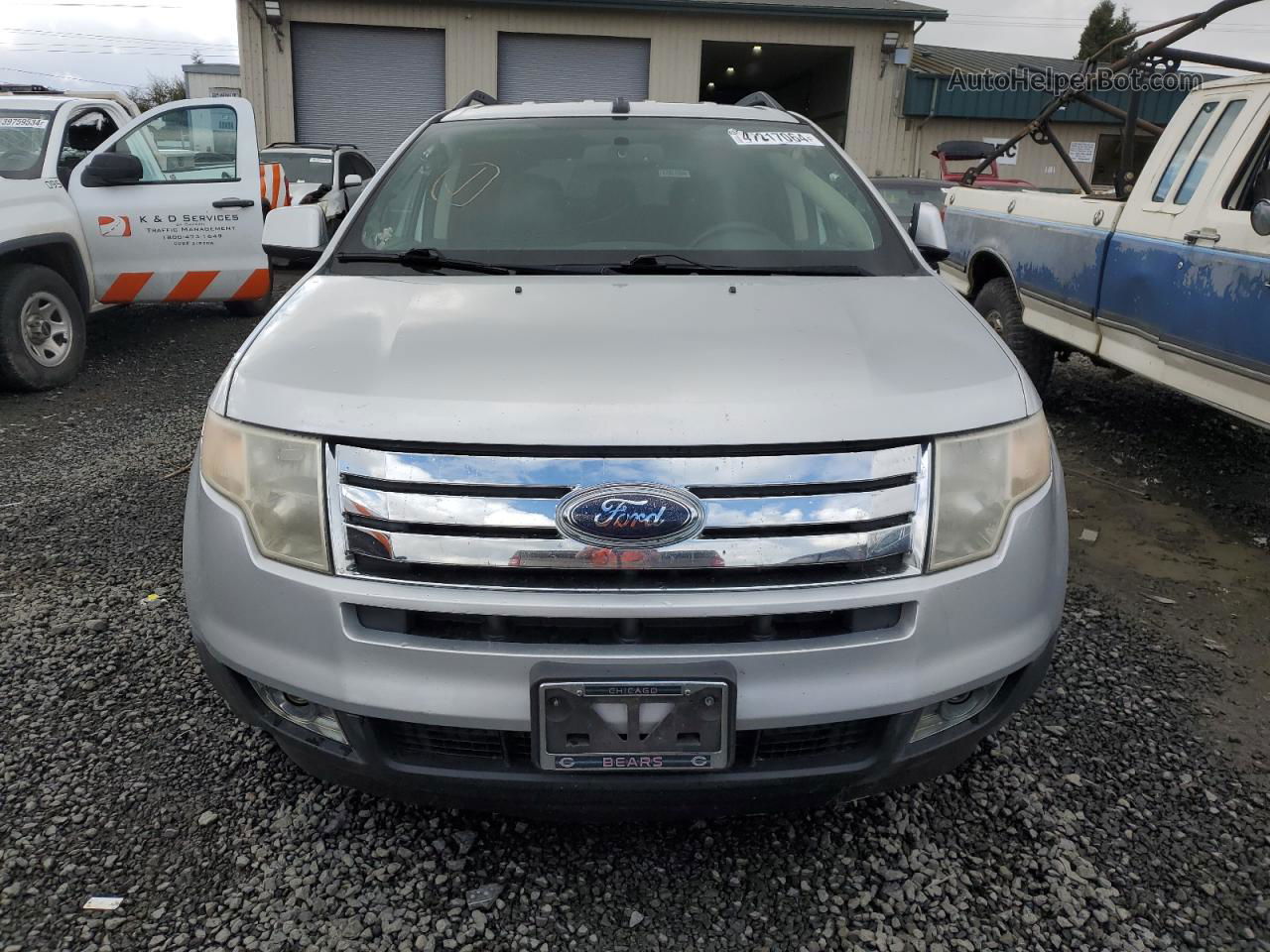 2010 Ford Edge Sel Серебряный vin: 2FMDK4JCXABA30839