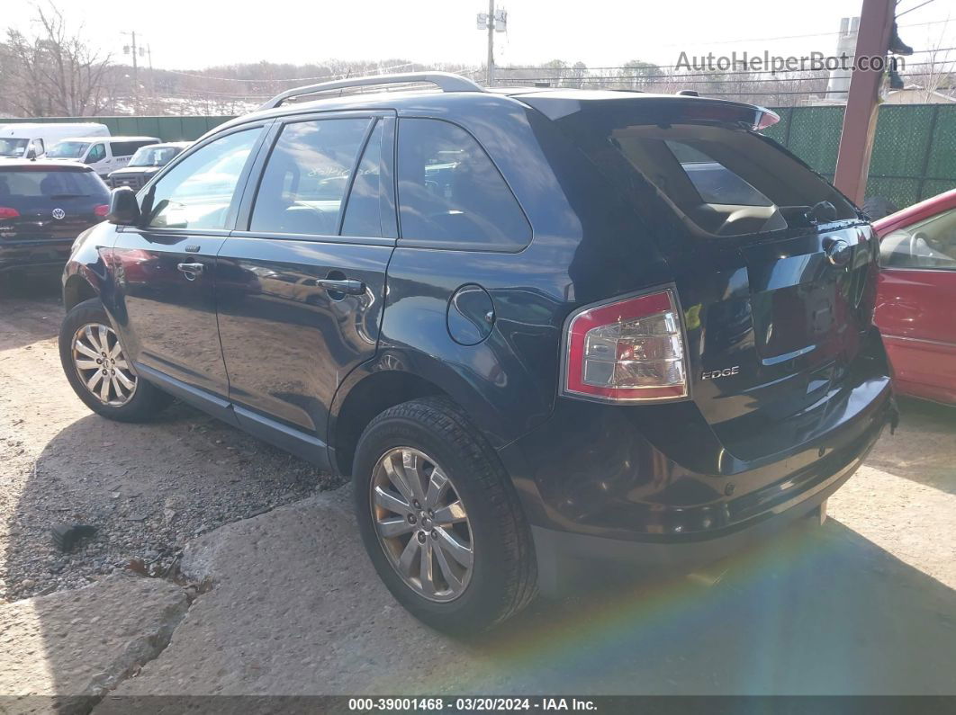 2010 Ford Edge Sel Black vin: 2FMDK4JCXABA44949