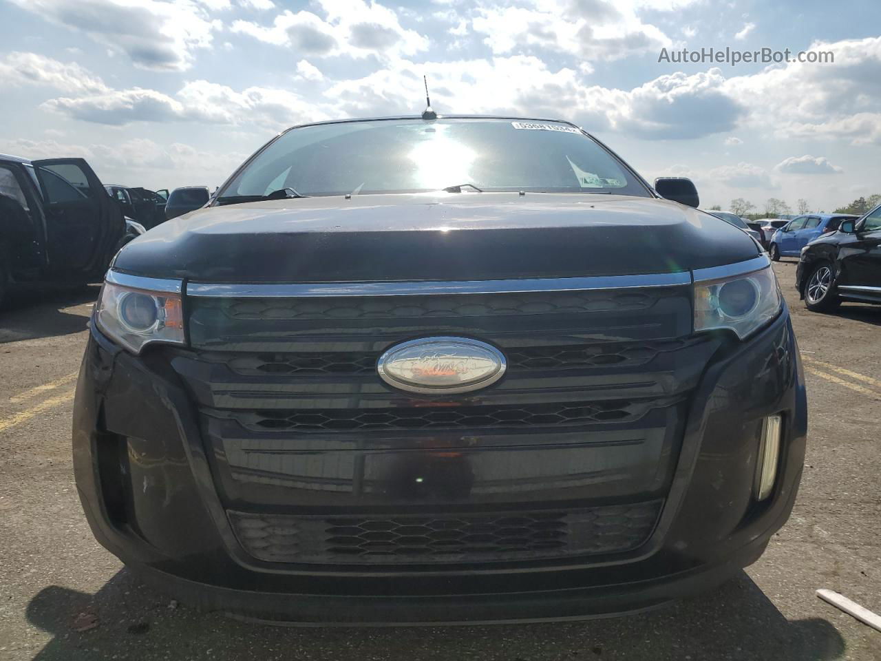 2014 Ford Edge Sel Charcoal vin: 2FMDK4JCXEBA61322