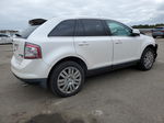 2010 Ford Edge Limited White vin: 2FMDK4KC0ABA57255