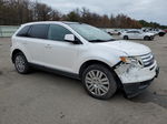 2010 Ford Edge Limited White vin: 2FMDK4KC0ABA57255