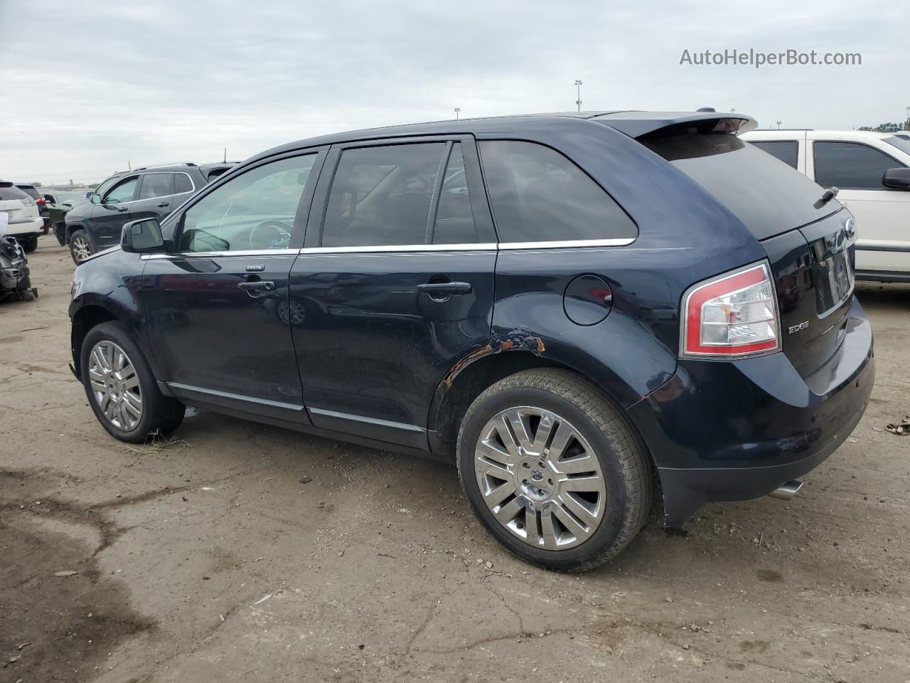 2010 Ford Edge Limited Black vin: 2FMDK4KC0ABA69437