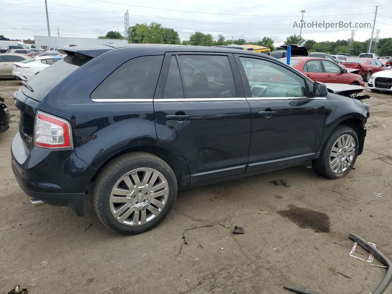 2010 Ford Edge Limited Black vin: 2FMDK4KC0ABA69437