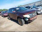 2010 Ford Edge Limited Burgundy vin: 2FMDK4KC1ABA35250