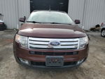 2010 Ford Edge Limited Maroon vin: 2FMDK4KC1ABA56437