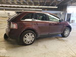 2010 Ford Edge Limited Maroon vin: 2FMDK4KC1ABA68636