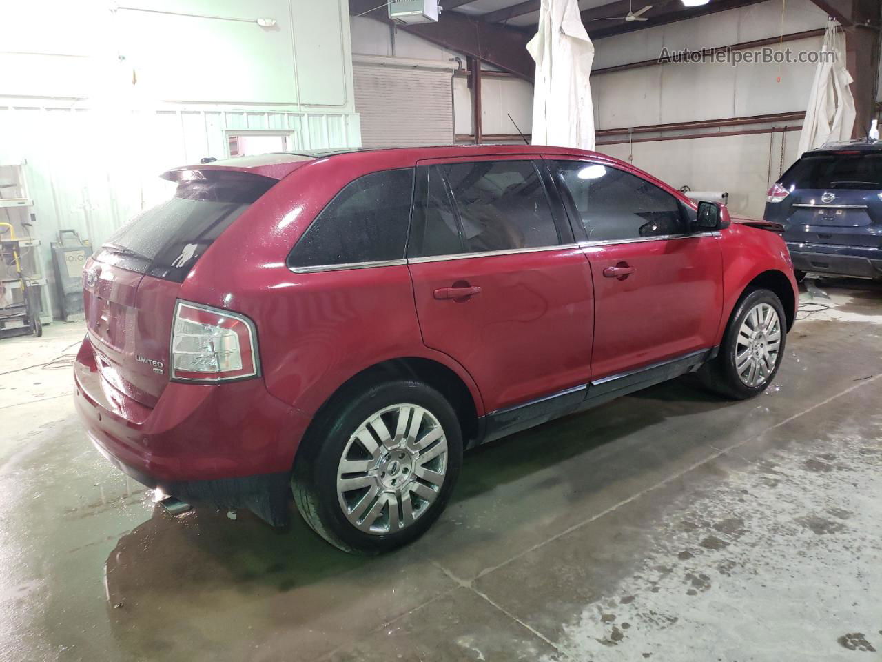 2010 Ford Edge Limited Red vin: 2FMDK4KC1ABB15583