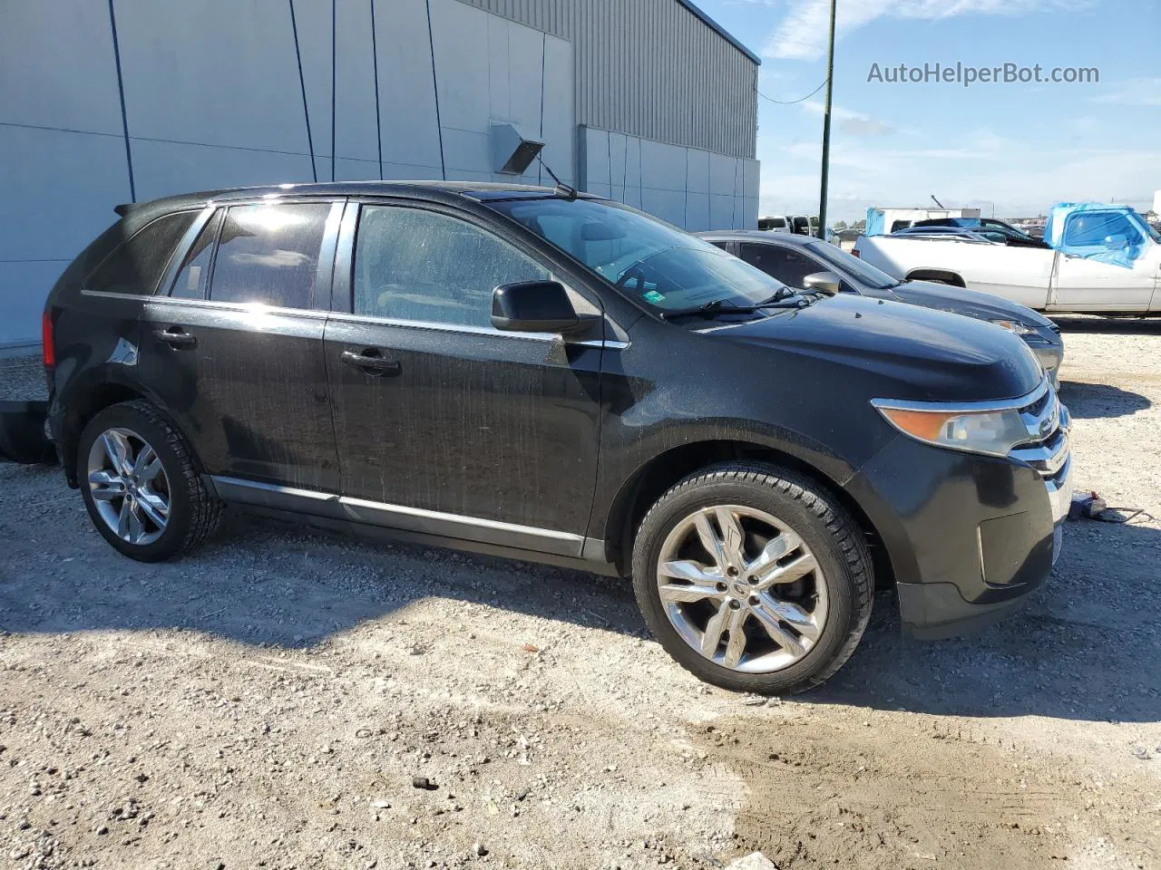 2018 Ford Edge Limited Black vin: 2FMDK4KC1BBA08258