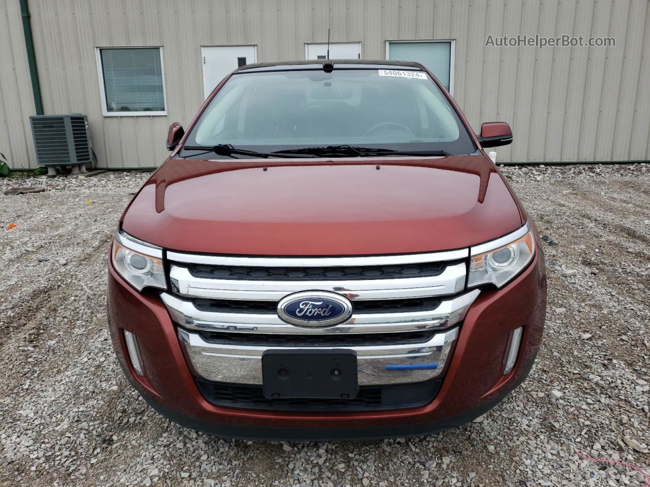 2014 Ford Edge Limited Orange vin: 2FMDK4KC1EBA04750