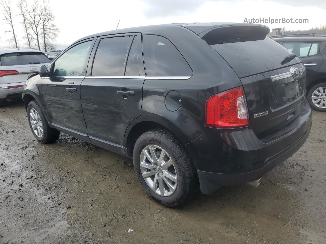 2014 Ford Edge Limited Черный vin: 2FMDK4KC1EBA75107